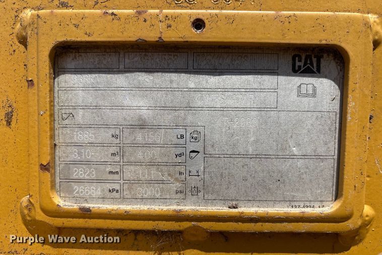 image for item EU4602 2016 Caterpillar 938M  wheel loader