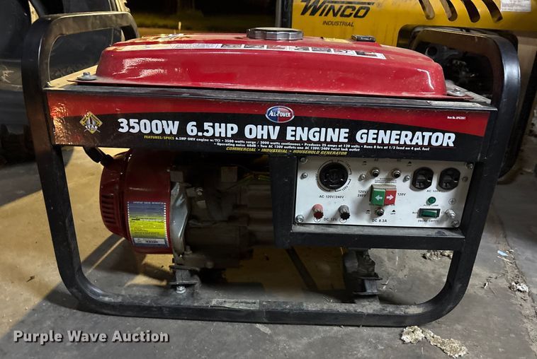 image for item EU4614 (2) generators 