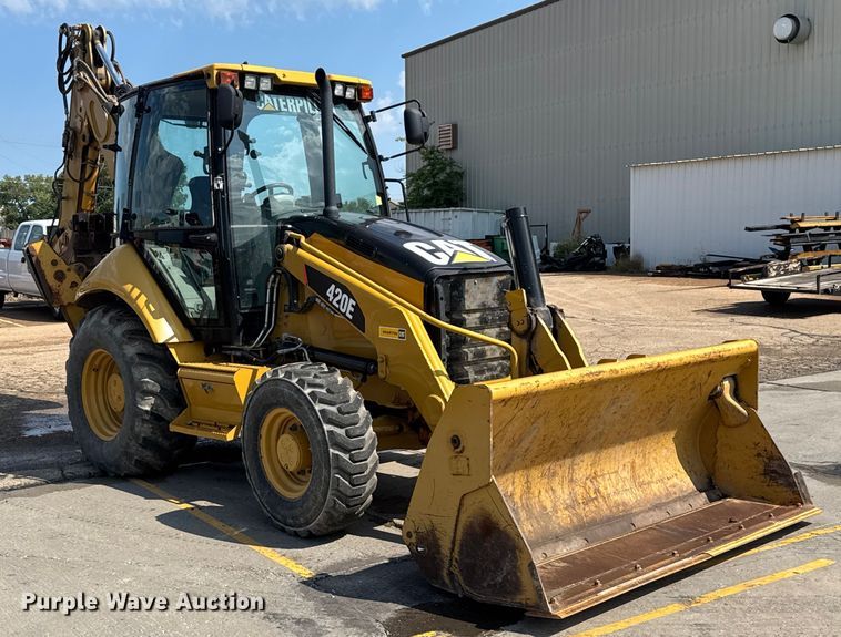 image for item EV1757 2009 Caterpillar 420E backhoe