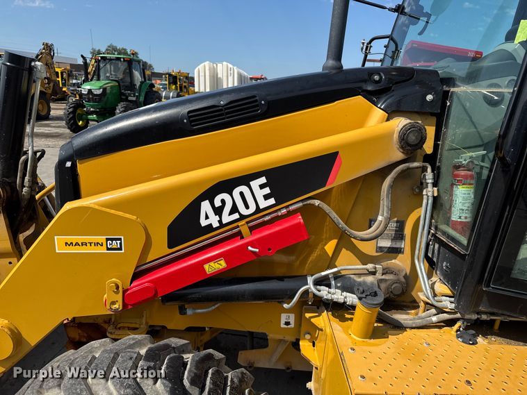 image for item EV1757 2009 Caterpillar 420E backhoe