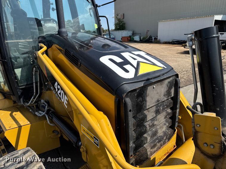 image for item EV1757 2009 Caterpillar 420E backhoe