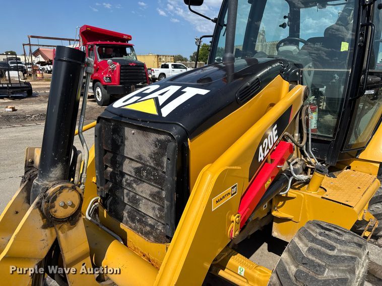 image for item EV1757 2009 Caterpillar 420E backhoe