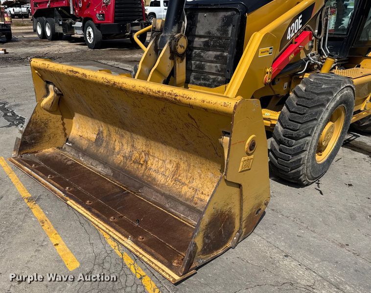 image for item EV1757 2009 Caterpillar 420E backhoe