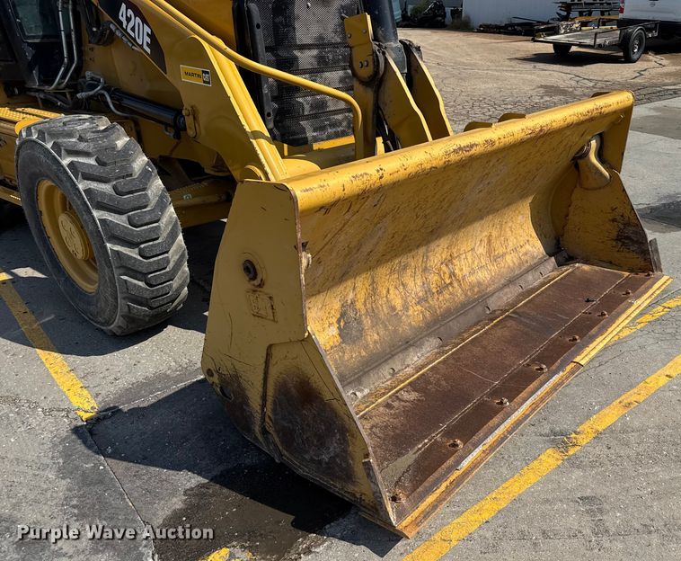 image for item EV1757 2009 Caterpillar 420E backhoe