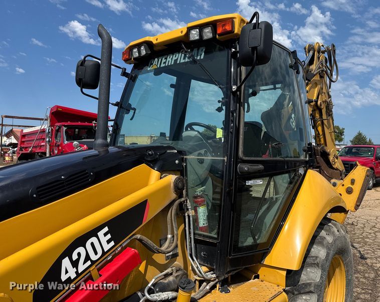 image for item EV1757 2009 Caterpillar 420E backhoe