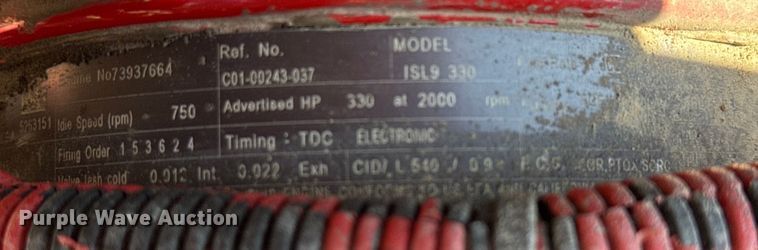 image for item EV1762 2017 Freightliner 108SD dump truck