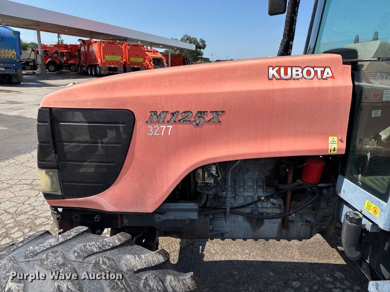 image for item EV1766 Kubota M125X MFWD tractor