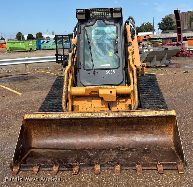 image for item EV1775 2007 Case 450CT tracked skid steer loader