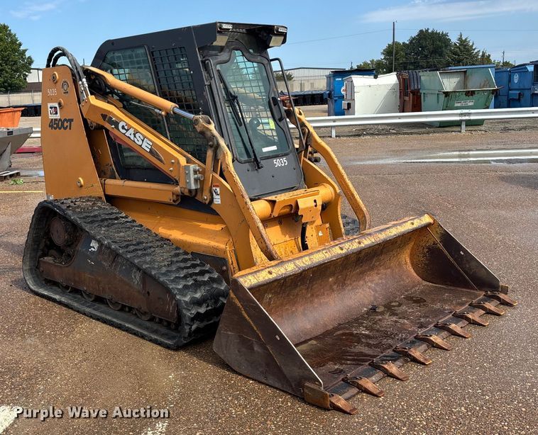image for item EV1775 2007 Case 450CT tracked skid steer loader