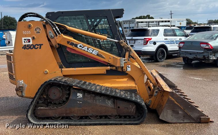 image for item EV1775 2007 Case 450CT tracked skid steer loader