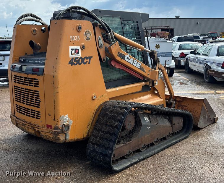 image for item EV1775 2007 Case 450CT tracked skid steer loader