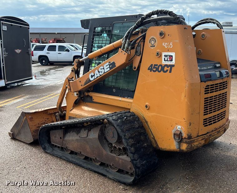 image for item EV1775 2007 Case 450CT tracked skid steer loader