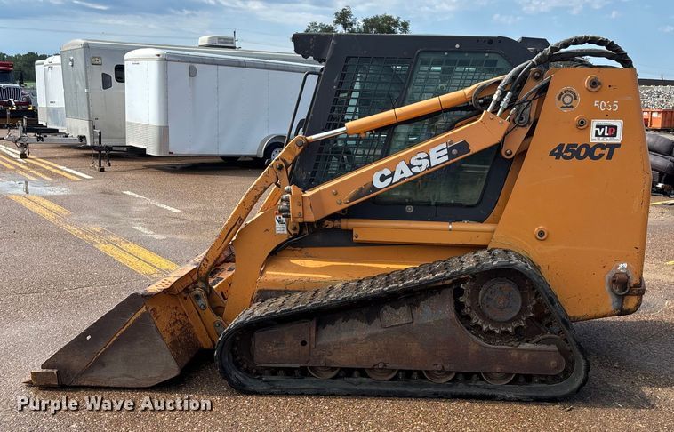 image for item EV1775 2007 Case 450CT tracked skid steer loader