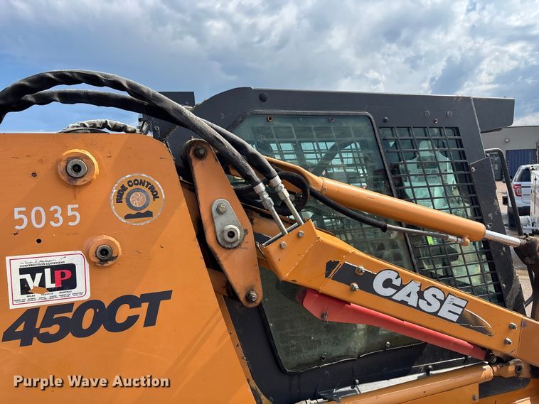 image for item EV1775 2007 Case 450CT tracked skid steer loader