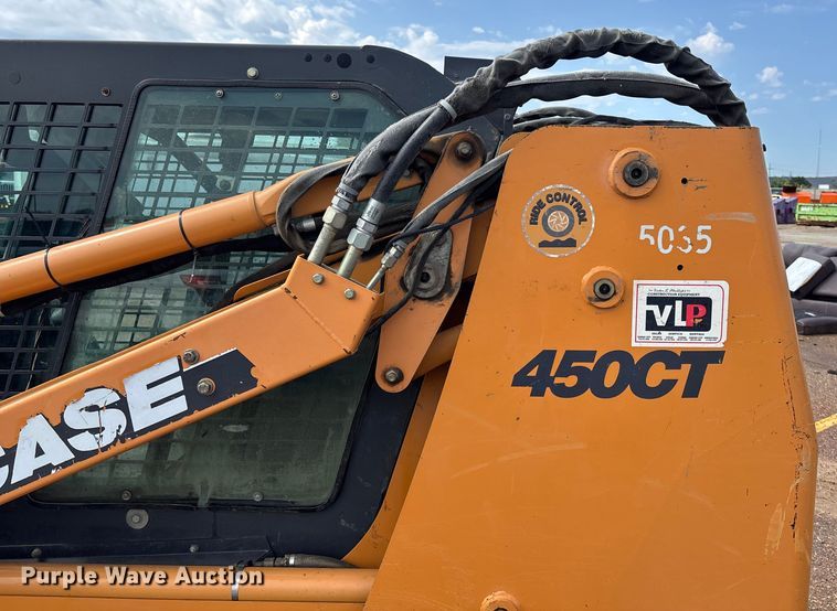 image for item EV1775 2007 Case 450CT tracked skid steer loader