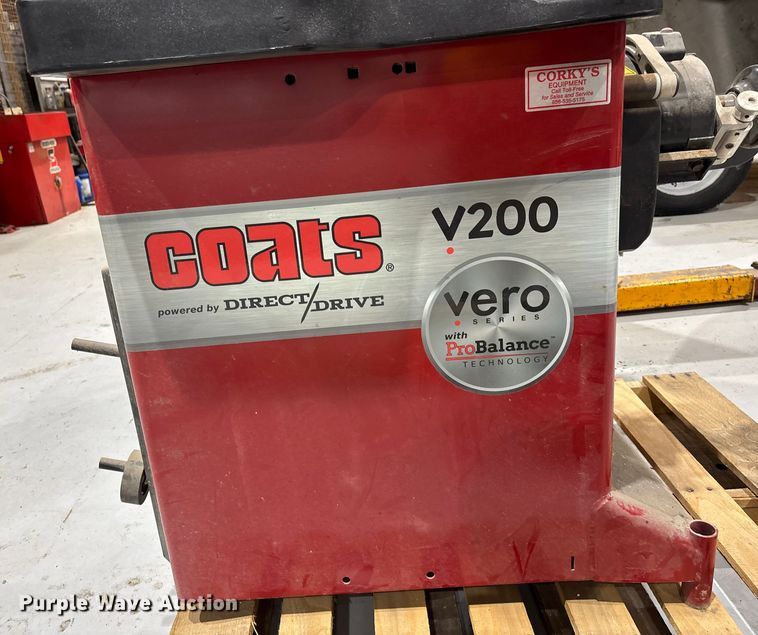 image for item EV1778 Coats V200 Vero tire balancer