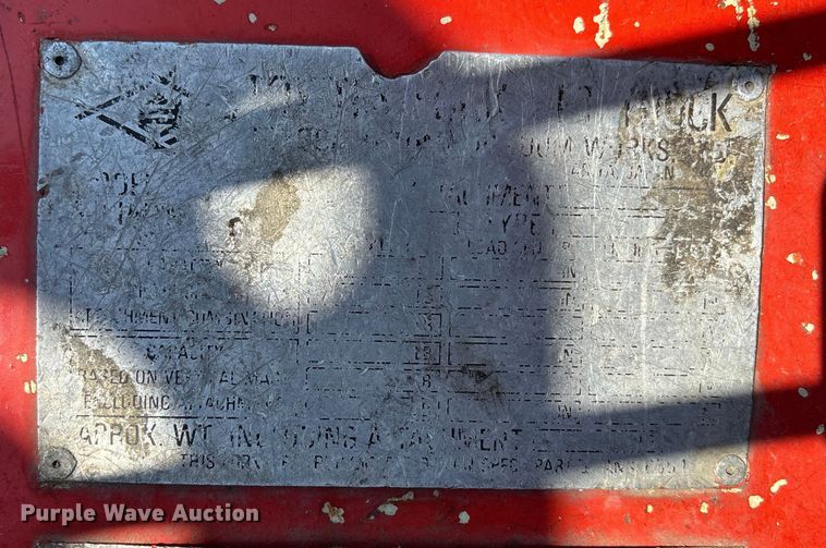 image for item EV1780 Toyota forklift