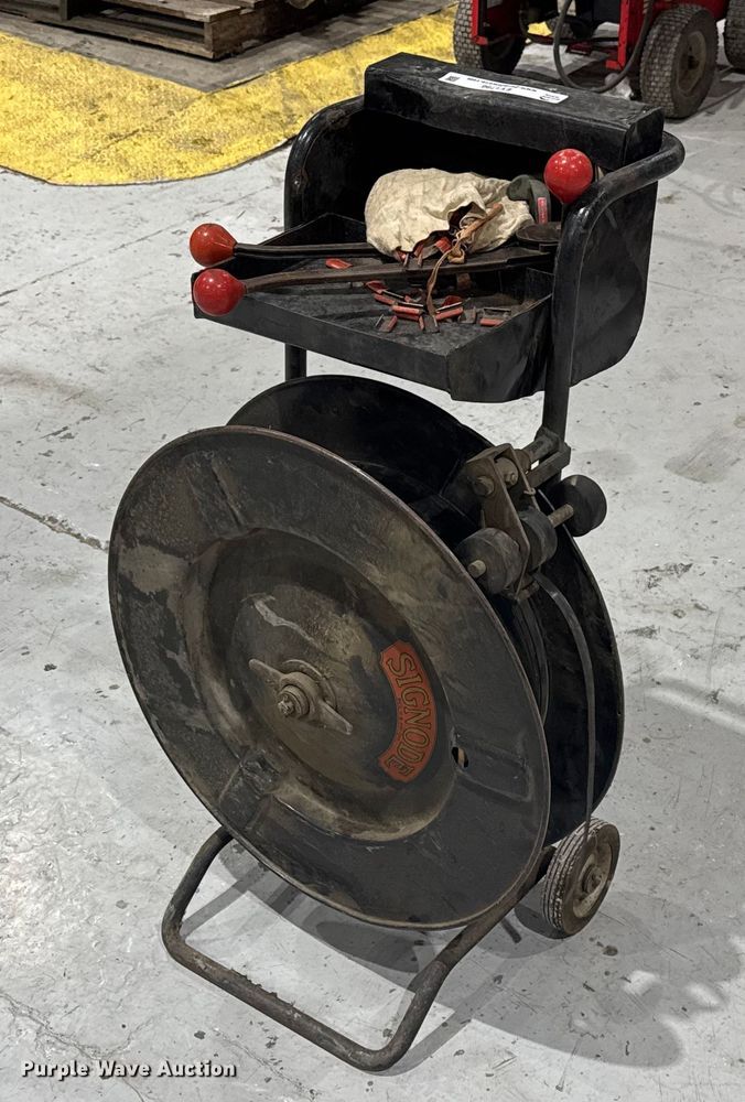 image for item EV1786 Signode  strapping cart 