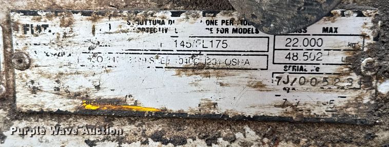 image for item EV1799 1997 Fiat-Hitachi FL145 track loader