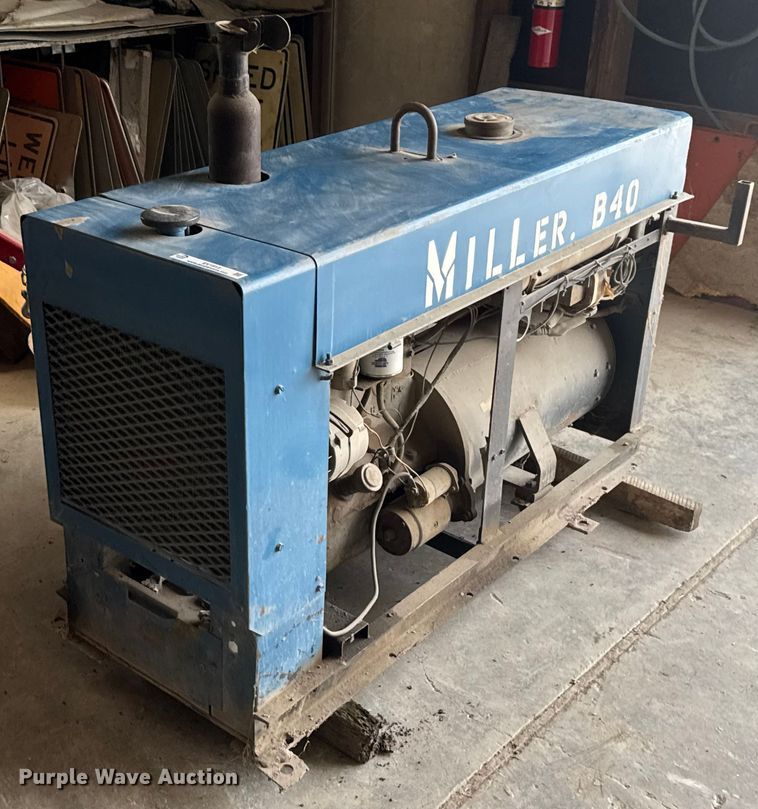 image for item EV1813 Miller Big 40 welder/generator