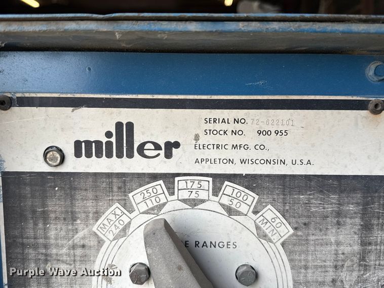 image for item EV1813 Miller Big 40 welder/generator