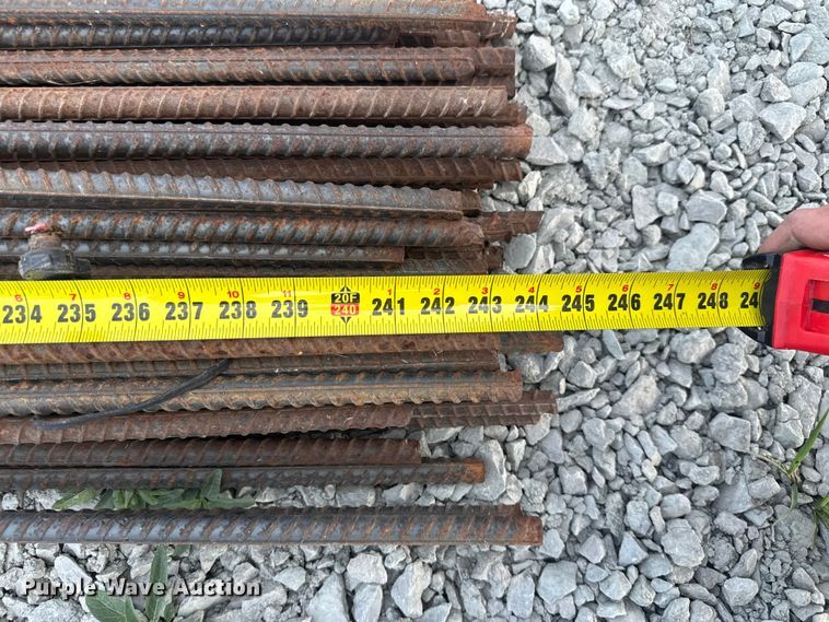 image for item EV1815 Approximately 300 pieces of rebar