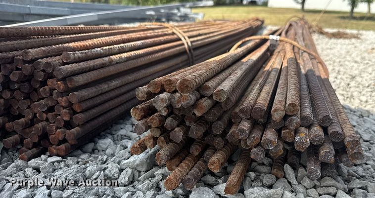 image for item EV1815 Approximately 300 pieces of rebar