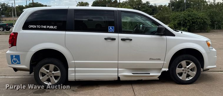 image for item GH9365 2019 Dodge Grand Caravan handicap accessible van