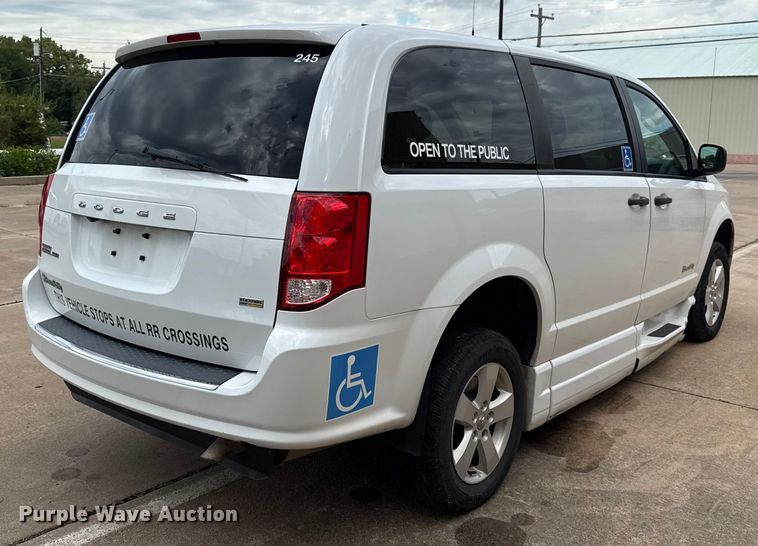 image for item GH9365 2019 Dodge Grand Caravan handicap accessible van