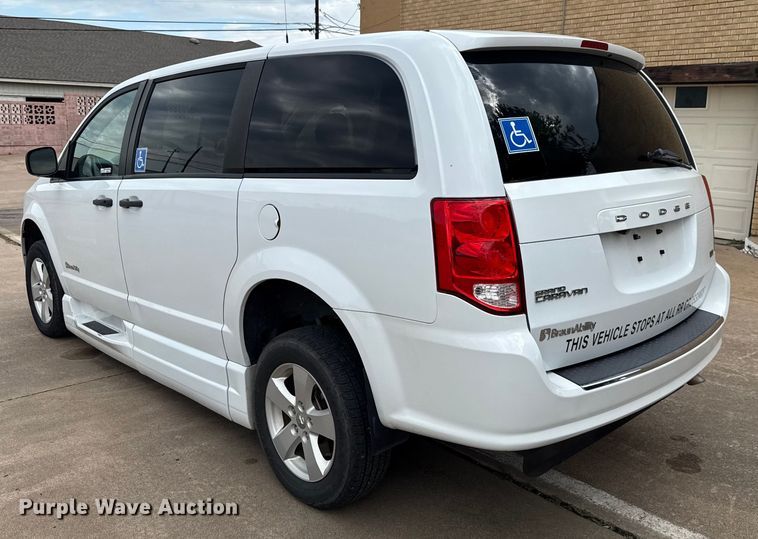 image for item GH9365 2019 Dodge Grand Caravan handicap accessible van