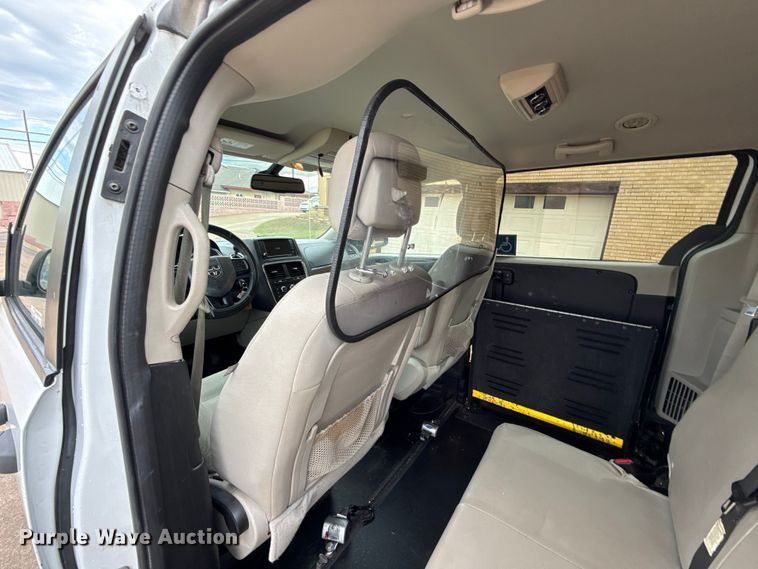 image for item GH9365 2019 Dodge Grand Caravan handicap accessible van