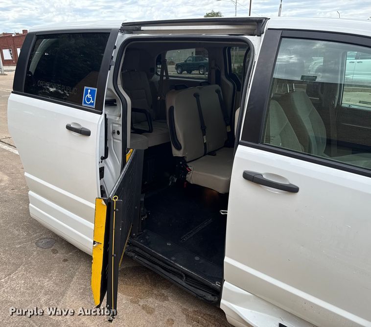 image for item GH9365 2019 Dodge Grand Caravan handicap accessible van