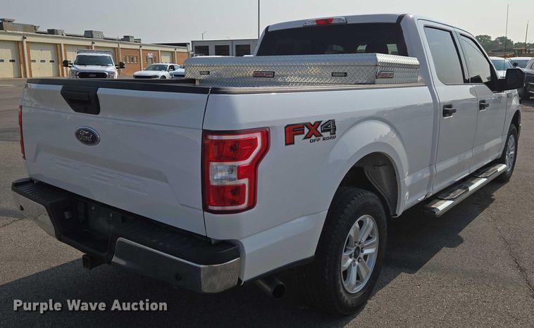 image for item DU6801 2020 Ford F150 XLT SuperCrew pickup truck