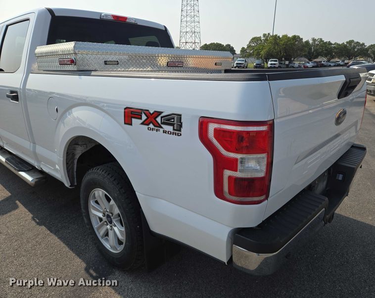 image for item DU6801 2020 Ford F150 XLT SuperCrew pickup truck