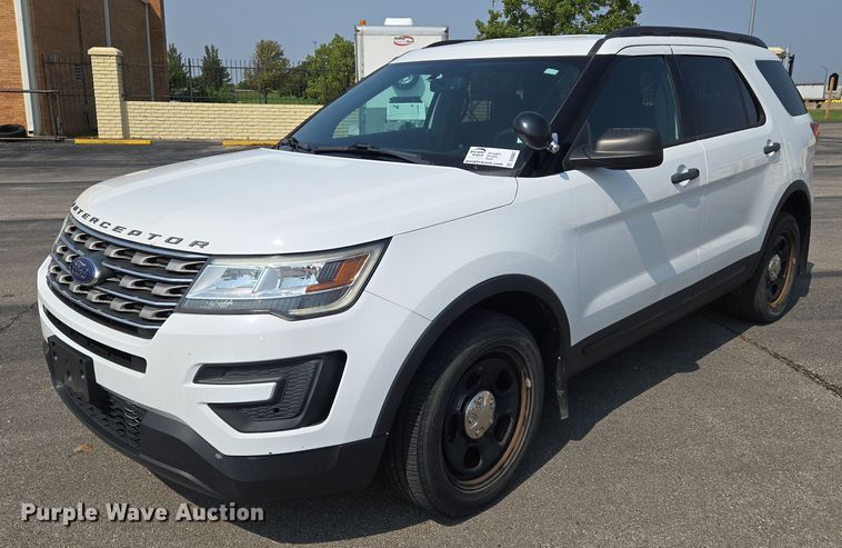image for item DU6807 2018 Ford Explorer Police Interceptor SUV