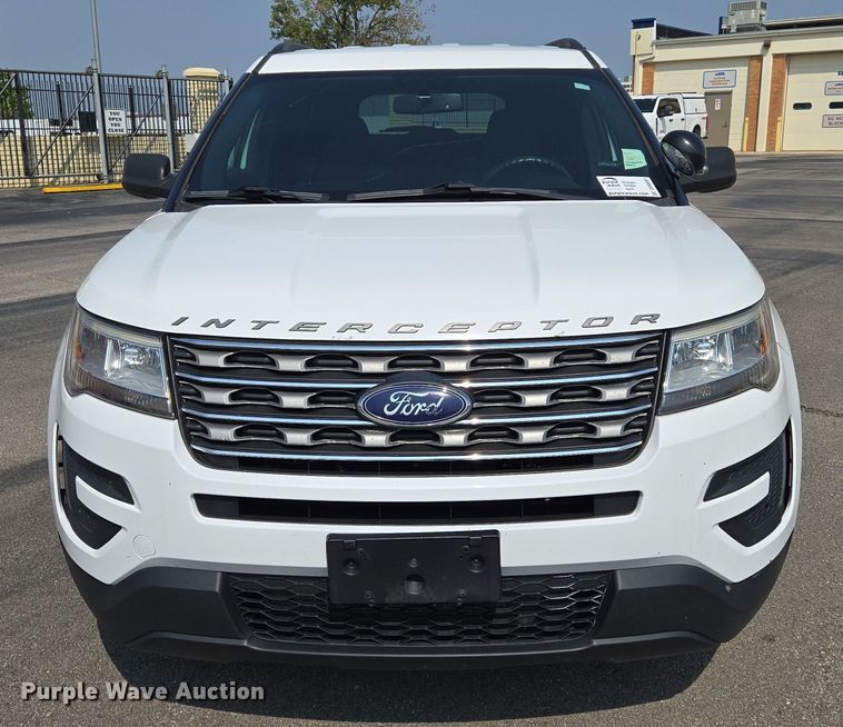 image for item DU6807 2018 Ford Explorer Police Interceptor SUV