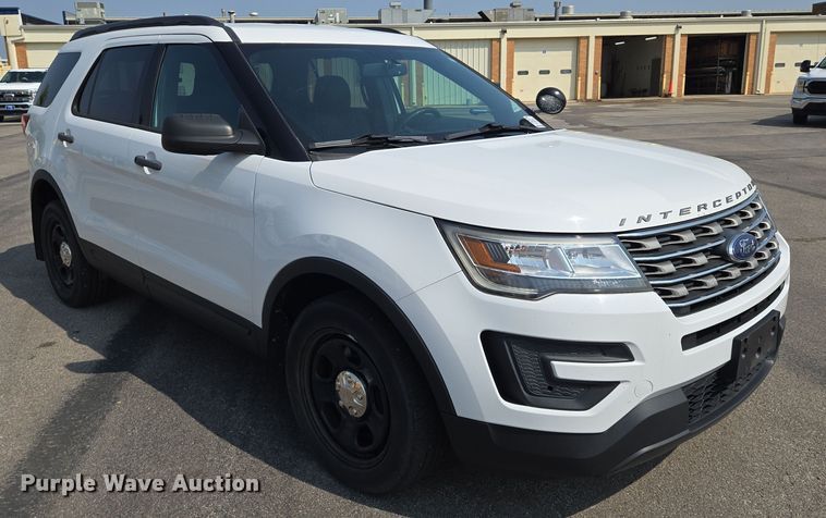 image for item DU6807 2018 Ford Explorer Police Interceptor SUV