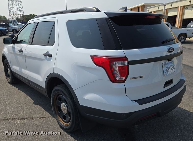 image for item DU6807 2018 Ford Explorer Police Interceptor SUV