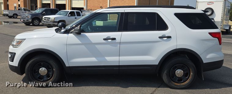 image for item DU6807 2018 Ford Explorer Police Interceptor SUV