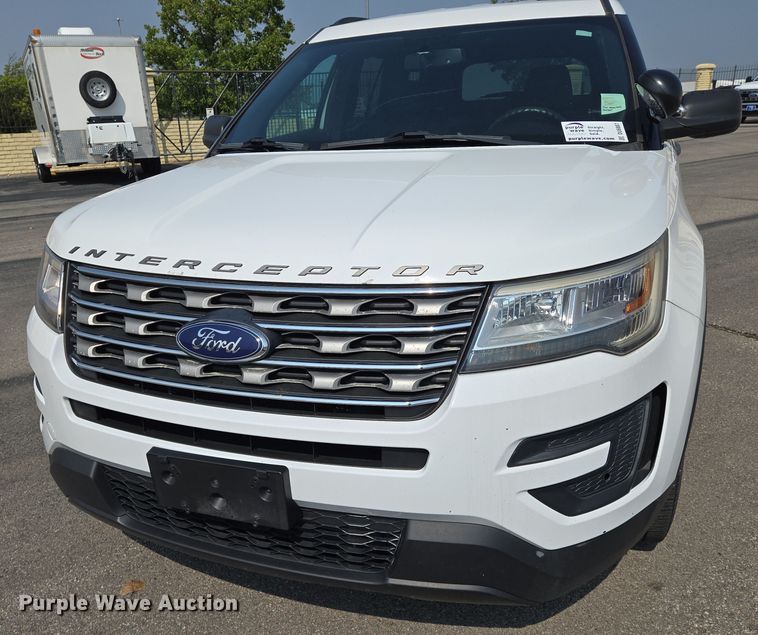 image for item DU6807 2018 Ford Explorer Police Interceptor SUV