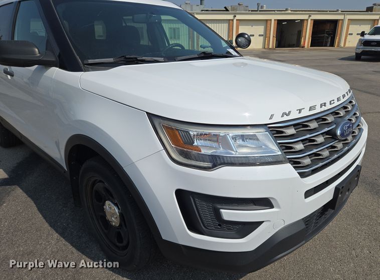image for item DU6807 2018 Ford Explorer Police Interceptor SUV