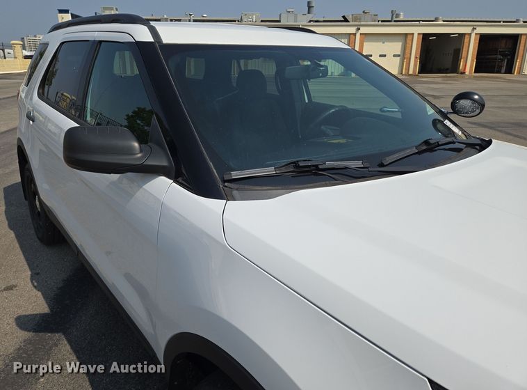 image for item DU6807 2018 Ford Explorer Police Interceptor SUV