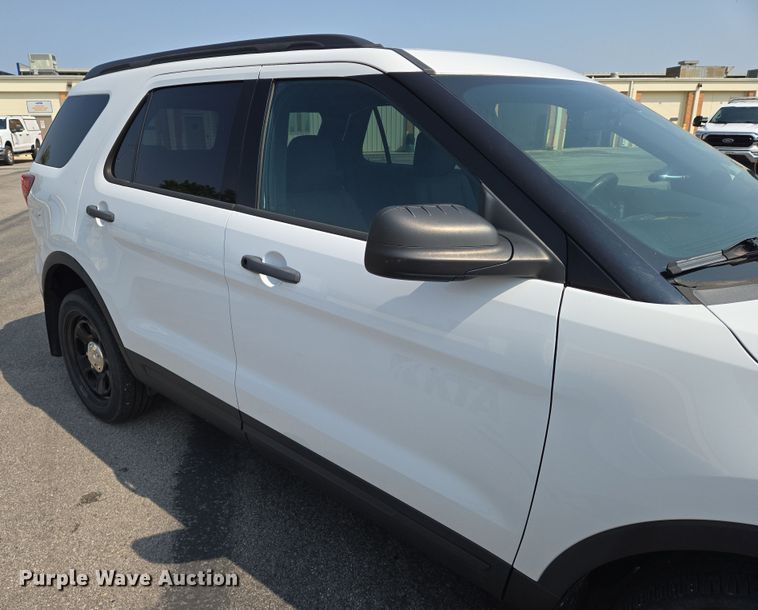 image for item DU6807 2018 Ford Explorer Police Interceptor SUV