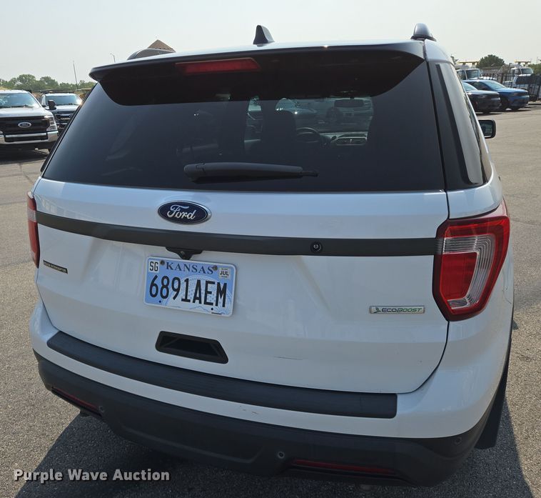 image for item DU6807 2018 Ford Explorer Police Interceptor SUV