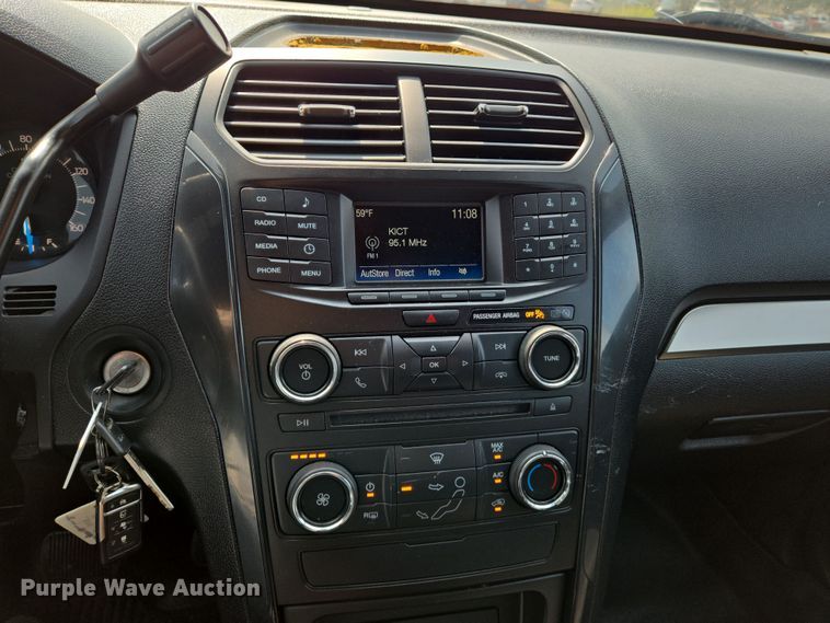 image for item DU6807 2018 Ford Explorer Police Interceptor SUV