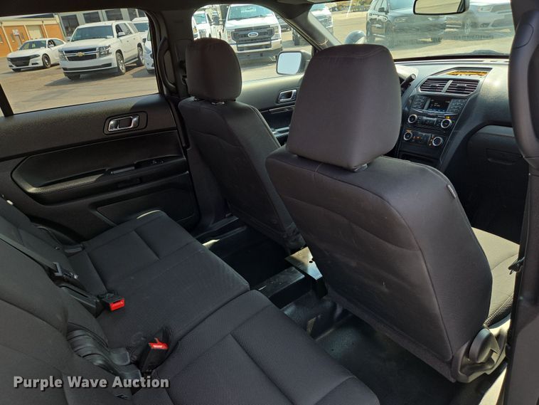 image for item DU6807 2018 Ford Explorer Police Interceptor SUV