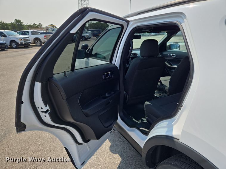 image for item DU6807 2018 Ford Explorer Police Interceptor SUV