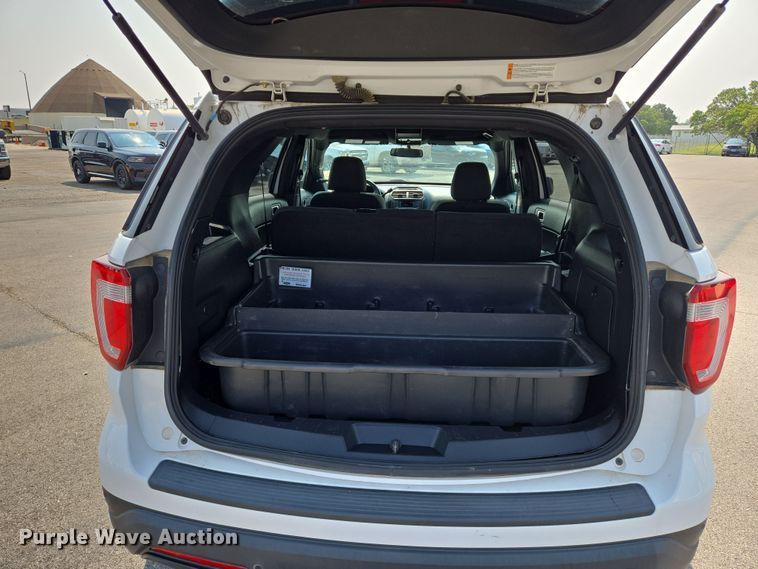 image for item DU6807 2018 Ford Explorer Police Interceptor SUV