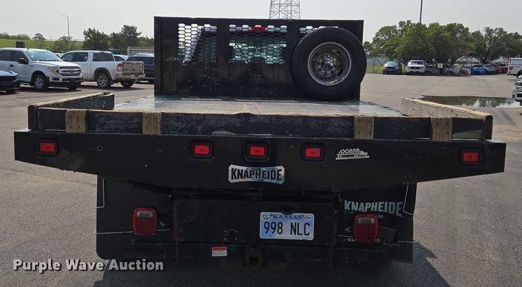 image for item DU6808 2020 Ford F350 Super Duty XL Crew Cab dump flatbed pickup truck