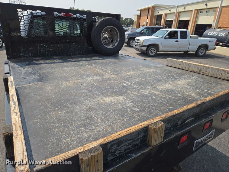 image for item DU6808 2020 Ford F350 Super Duty XL Crew Cab dump flatbed pickup truck